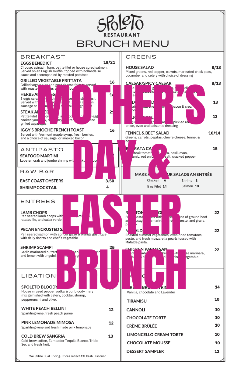 SpoletoBrunchMenu